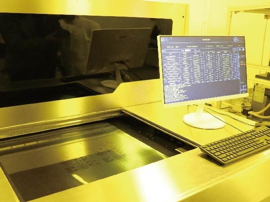 kaufen Laser verweisen Prozess Darstellung PWBs 50/75μM Outer Solder Bridge /Opening online manufacture